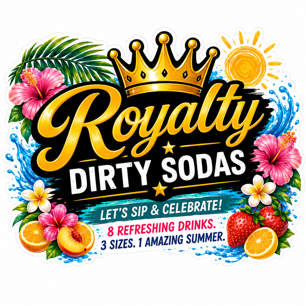 Sippin with Royalty logo